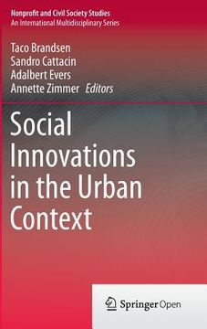 portada Social Innovations in the Urban Context (en Inglés)