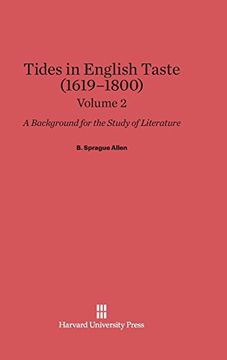 portada Allen, b. Sprague: Tides in English Taste (1619-1800). Volume 2 (en Inglés)