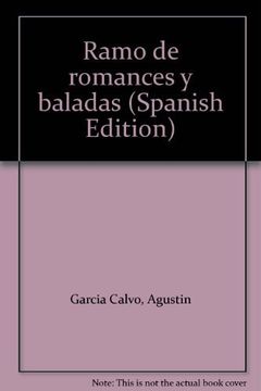 portada Ramo De Romances Y Baladas (in Spanish)