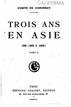 portada 2: Trois ans en Asie, de 1855 à 1858 - Tome II