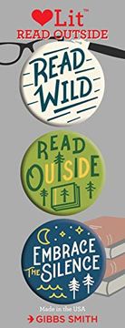 portada Read Outside 3 Badge Set: Lovelit Button Assortment (en Inglés)