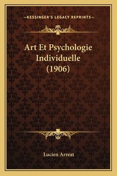 portada Art Et Psychologie Individuelle (1906) (en Francés)
