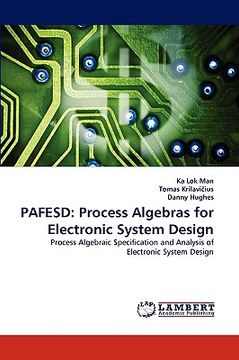 portada pafesd: process algebras for electronic system design (en Inglés)