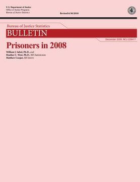 portada Bureau of Justice Statistics Bulletin: Prisoners in 2008 (en Inglés)