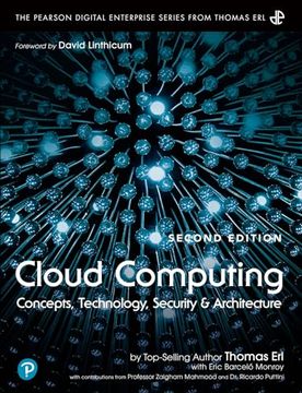 portada Cloud Computing: Concepts, Technology, Security, and Architecture (The Pearson Digital Enterprise Series From Thomas Erl) (en Inglés)