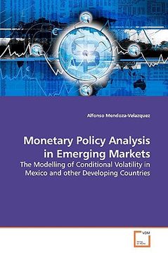 portada monetary policy analysis in emerging markets