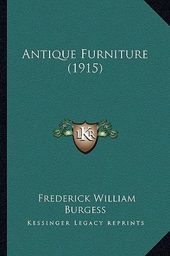 portada antique furniture (1915) (en Inglés)