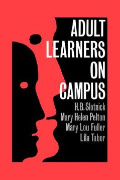 portada adult learners on campus (in English)