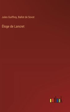 portada Éloge de Lancret (in French)