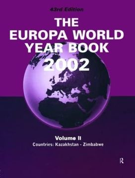portada Europa World Year Bk 2002 V2 (en Inglés)
