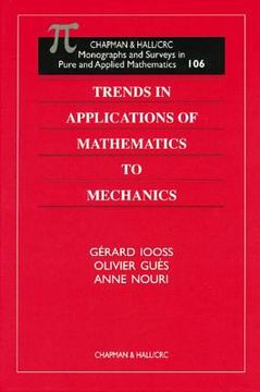 portada Trends in Applications of Mathematics to Mechanics (en Inglés)
