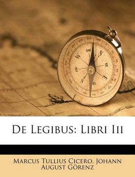 portada de legibus: libri iii