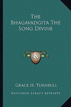 portada the bhagavadgita the song divine (en Inglés)