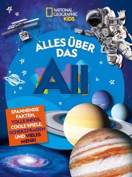 portada Alles Über das All: Lustige Fakten, Tolle Infos, Coole Spiele, Blöde Witze und Mehr! (in German)