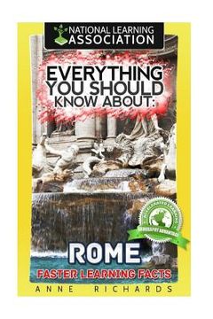 portada Everything You Should Know About Rome (en Inglés)