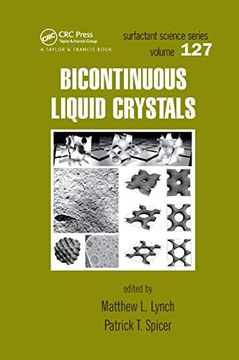 portada Bicontinuous Liquid Crystals (Surfactant Science) (in English)