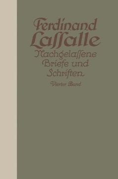 portada Lassalles Briefwechsel mit Gräfin Sophie von Hatƶfeldt (German Edition)