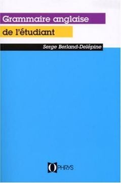 portada Grammaire Anglaise de L'étudiant: Edition 1995 (Enjoy Your Grammar)