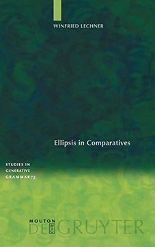 portada Ellipsis in Comparatives (in English)
