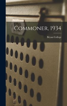 portada Commoner, 1934 (in English)