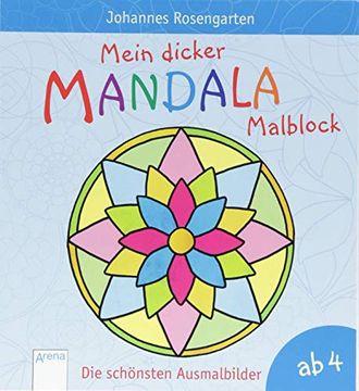 portada Mein Dicker Mandala-Malblock -Language: German (en Alemán)