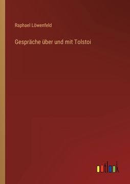 portada Gespräche über und mit Tolstoi (en Alemán)
