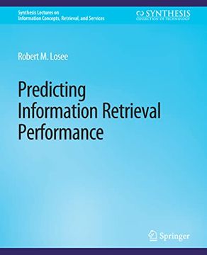 portada Predicting Information Retrieval Performance (en Inglés)