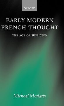 portada early modern french thought: the age of suspicion (en Inglés)