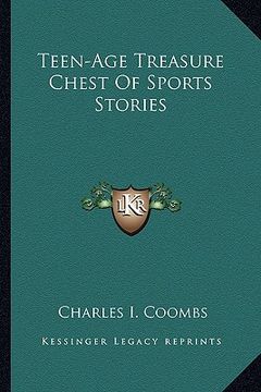 portada teen-age treasure chest of sports stories (en Inglés)