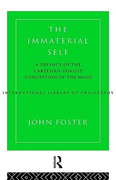 portada the immaterial self (en Inglés)
