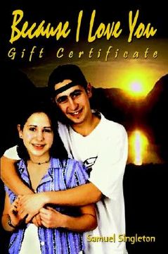 portada because i love you gift certificate (in English)