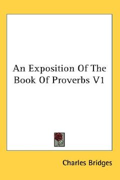 portada an exposition of the book of proverbs v1 (in English)