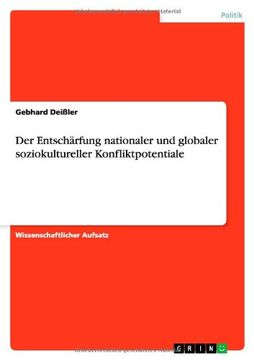 portada Der Entschärfung nationaler und globaler soziokultureller Konfliktpotentiale (German Edition)