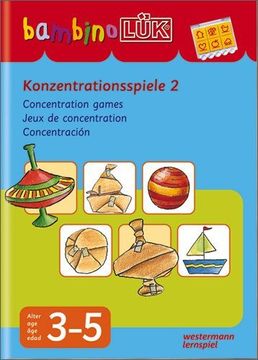 portada BambinolÜk-system: BambinolÜk: Konzentrationsspiele 2: 3-5 Jahre (in German)
