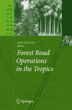 portada forest road operations in the tropics (en Inglés)