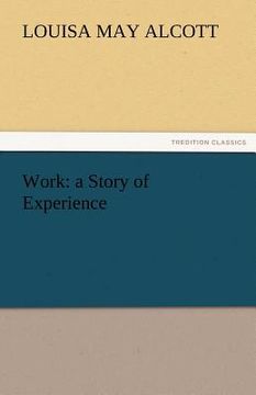portada work: a story of experience (en Inglés)