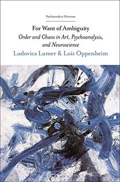 portada For Want of Ambiguity: Order and Chaos in Art, Psychoanalysis, and Neuroscience (Psychoanalytic Horizons) (en Inglés)