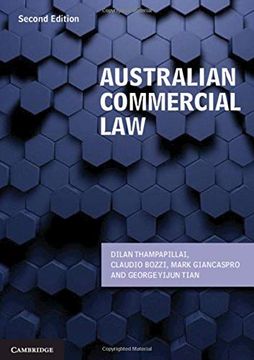 portada Australian Commercial Law (en Inglés)
