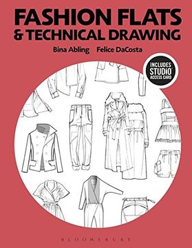 portada Fashion Flats and Technical Drawing: Bundle Book + Studio Access Card