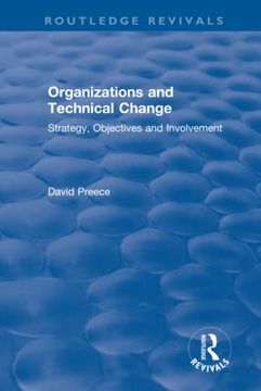 portada Organizations and Technical Change (Routledge Revivals) (en Inglés)