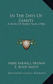 portada in the days of giants: a book of norse tales (1902) (en Inglés)