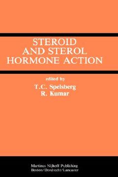 portada steroid and sterol hormone action (en Inglés)