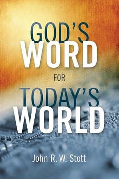 portada God's Word for Today's World (en Inglés)