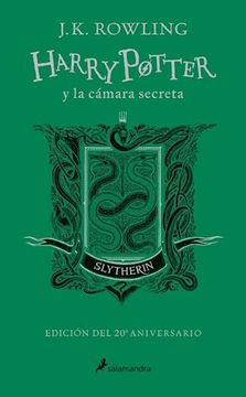 portada Harry Potter y la cámara secreta (edición Slytherin del 20º aniversario) (Harry Potter 2)