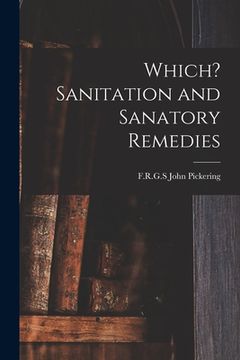 portada Which? Sanitation and Sanatory Remedies (in English)