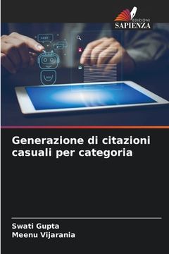 portada Generazione di citazioni casuali per categoria (en Italiano)