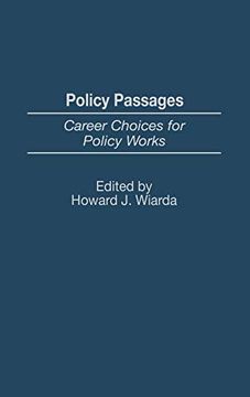 portada Policy Passages: Career Choices for Policy Wonks (in English)