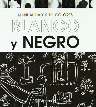 portada Manualidades de Color Blanco y Negro