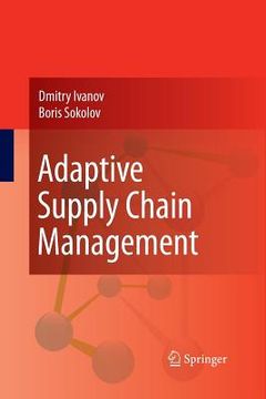 portada Adaptive Supply Chain Management (en Inglés)