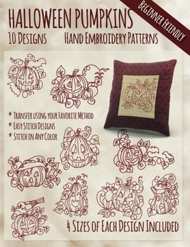 portada Halloween Pumpkins Hand Embroidery Patterns